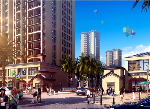 三亞棕櫚灘二手房生紙空間解析