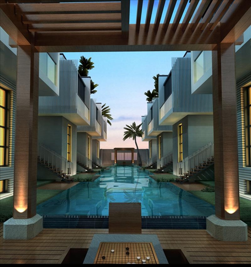 擎天半島濱海國際公寓詳情